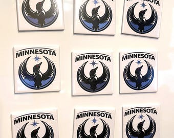 Imán de la Alianza Rebelde de Minnesota - Juego de 9