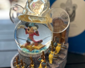 Vintage Fantasia Disney Schneekugel