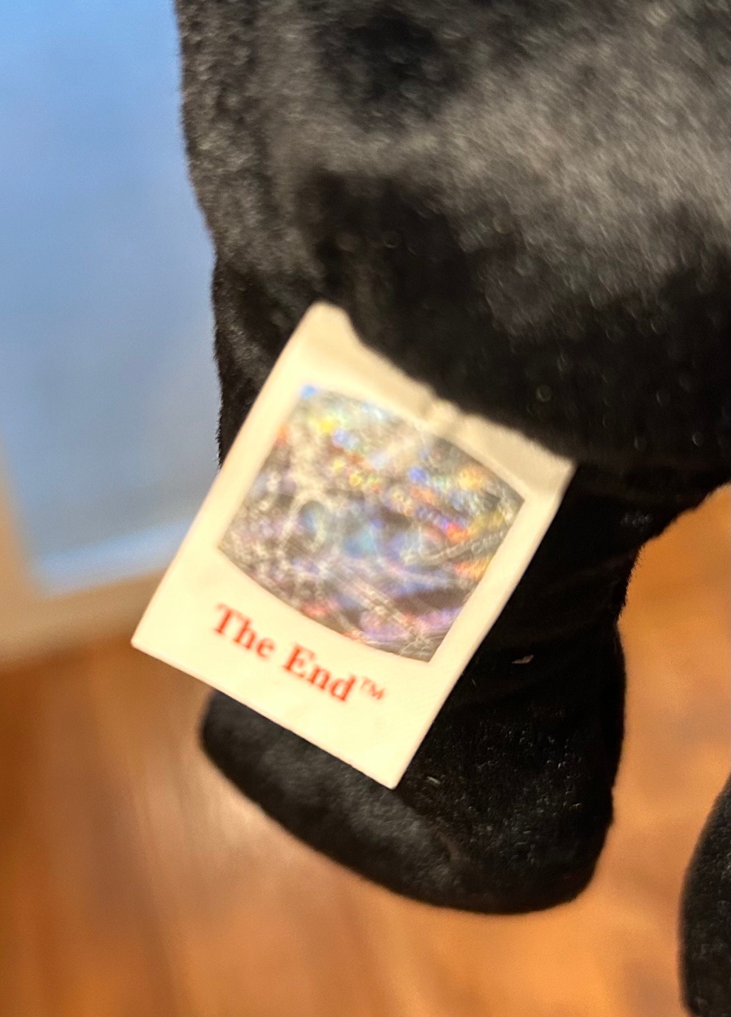 Original TY Extremely Rare 1999 the End Beanie Baby Bear Collectible