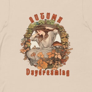 Autumn Daydreaming Fairy T-Shirt, S-3XL, Short Sleeve, 100% Cotton, Super Soft, Comfy Shirt, Great Gift Idea, Fairycore