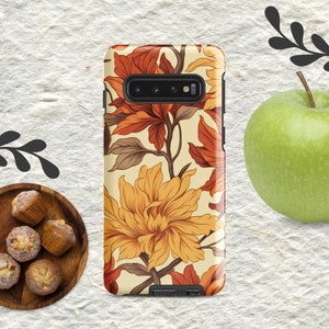 Autumn Floral Pattern Fall Delights Tough case for Samsung®, Galaxy Case S10, S21, S22, S23