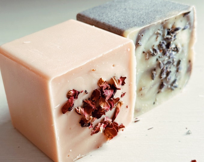 Artisan Soap Gift Box | 2 Pack | Vegan Soap | Handmade Soap | Cubed Soap | Bridesmaid Gift | Wedding | Birthday