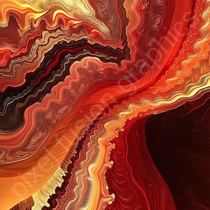Stralende spiraal Mandelbrot fractal set illustraties, zonnevlam fractal, zonsondergang kern zonne-moderne fractals, DF6A