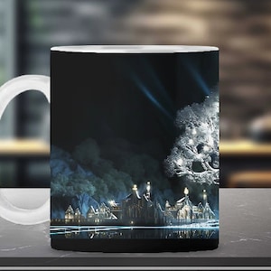 Tree of Life Sublimation Clip Art, Seamless Wraparound 11oz. and 15 oz. Mugs, 4 High Quality Resolution Graphics, 300 DPI, Instant Download