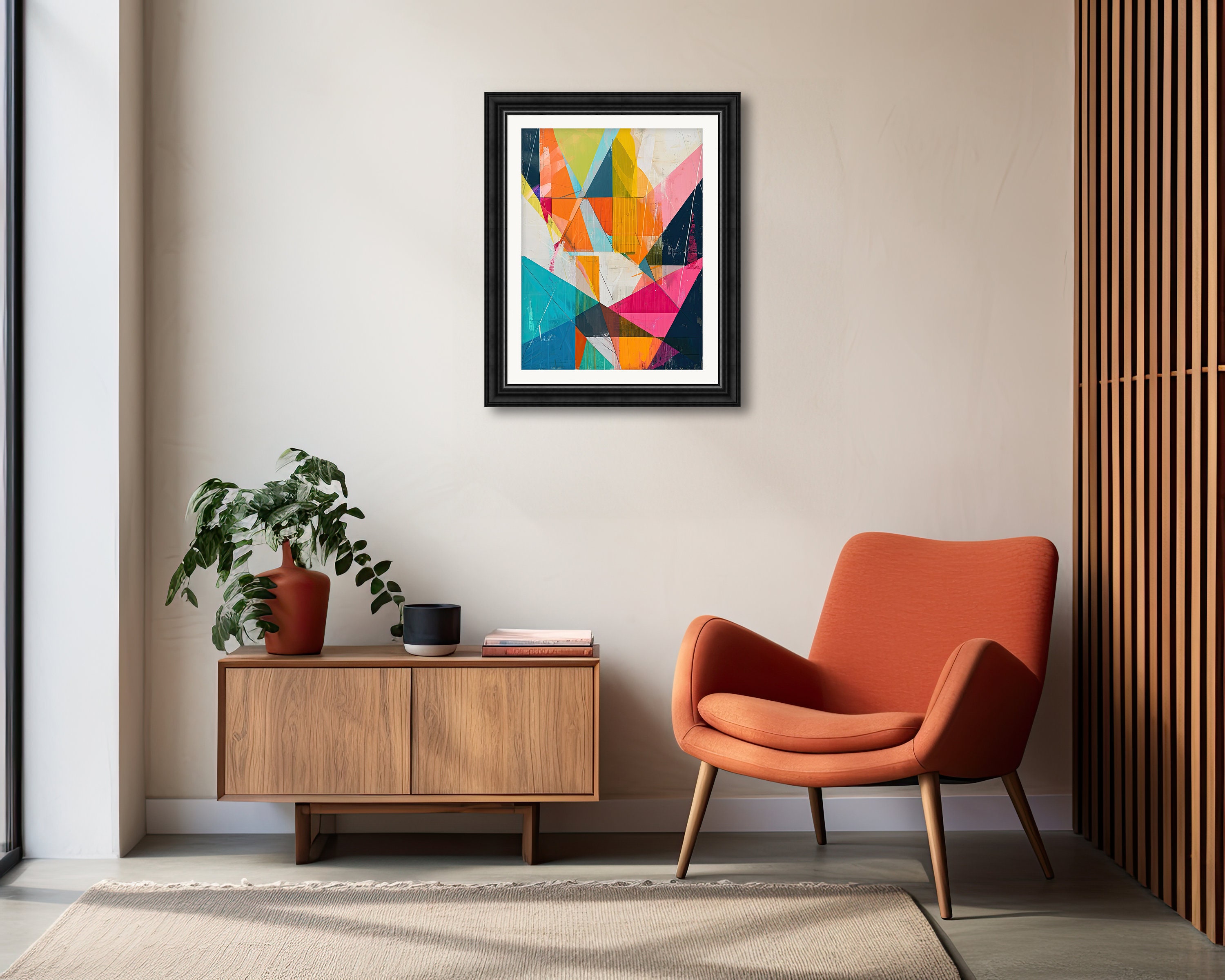 Series 4 of 9, Harmonic Dissonance A Study in Contrast and Balance Etsy