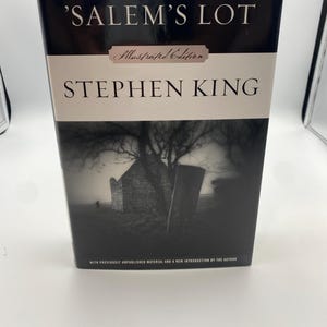 Salems Lot Illustrated Edition Stephen King First Edition, First Printing