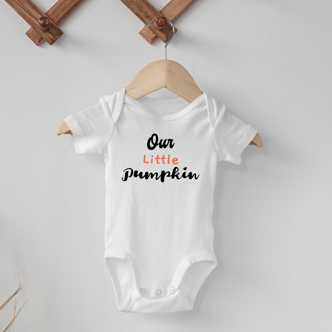 Our Little Pumpkin Baby Onesie® Fall Baby Onesie Baby Gift Etsy