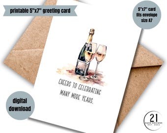 cheers to celebrating many more years digital card anniversary
