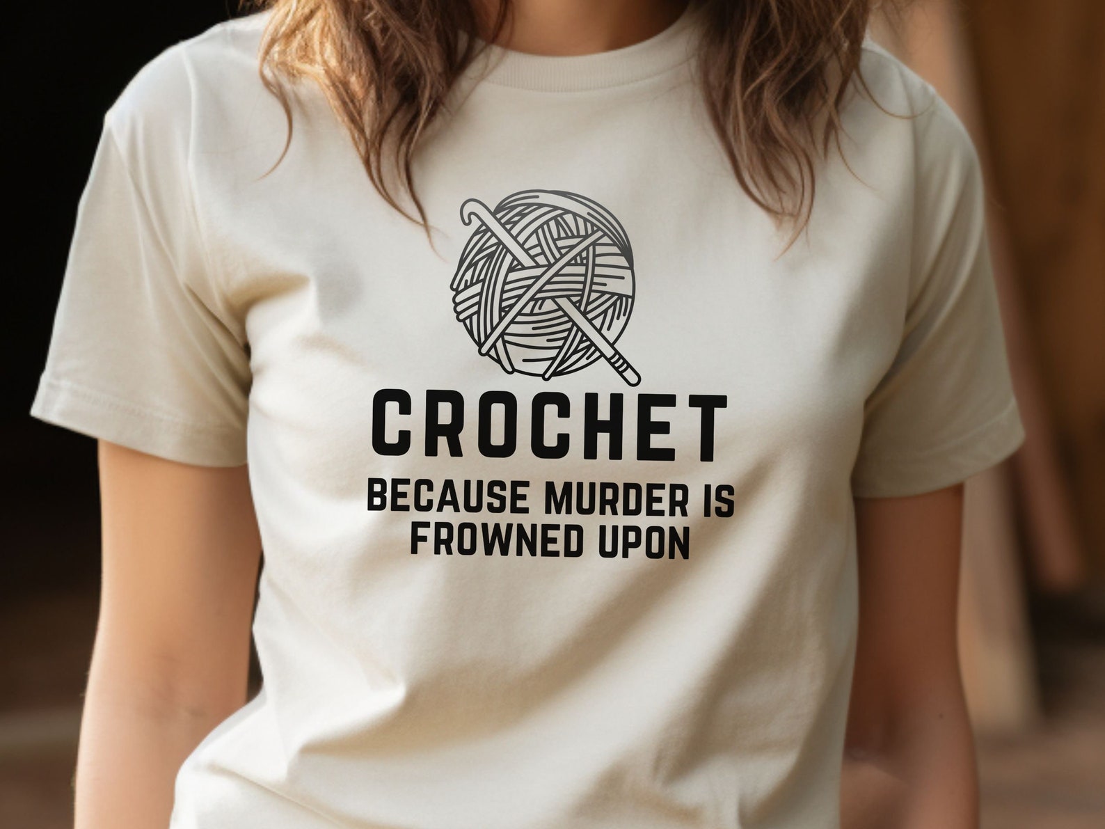T-shirt Crochet Call your local love interest