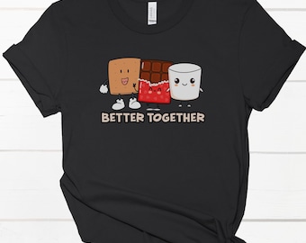 S'more Lovers Camping Shirt - Funny Family Camper Tee