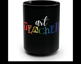 art teacher coffee mug gift idea artist teacher appreciation day cup art education college graduate gift artist drinkware Christmas gift