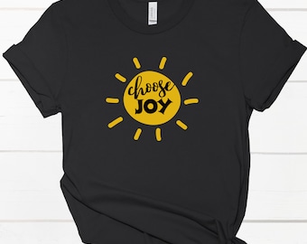 Choose Joy Shirt, Inspirational Christian Tee, Women's Gift