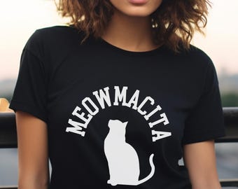 Meowmacita kattälskare T-shirt - rolig kattmamma-gåva