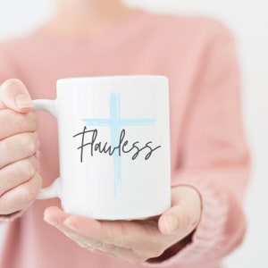 Christian coffee mug inspirational faith mug for Christian coffee drinkers encouraging motivational gift idea for Christians