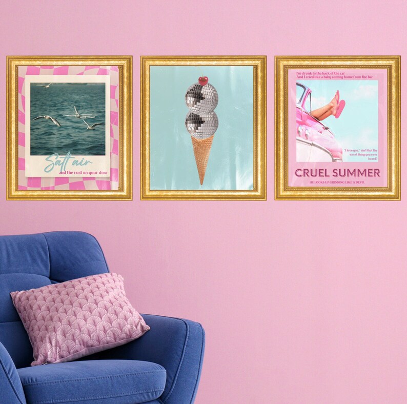 Taylor Swift Inspired Wall Art Print Folklore August Digital Download