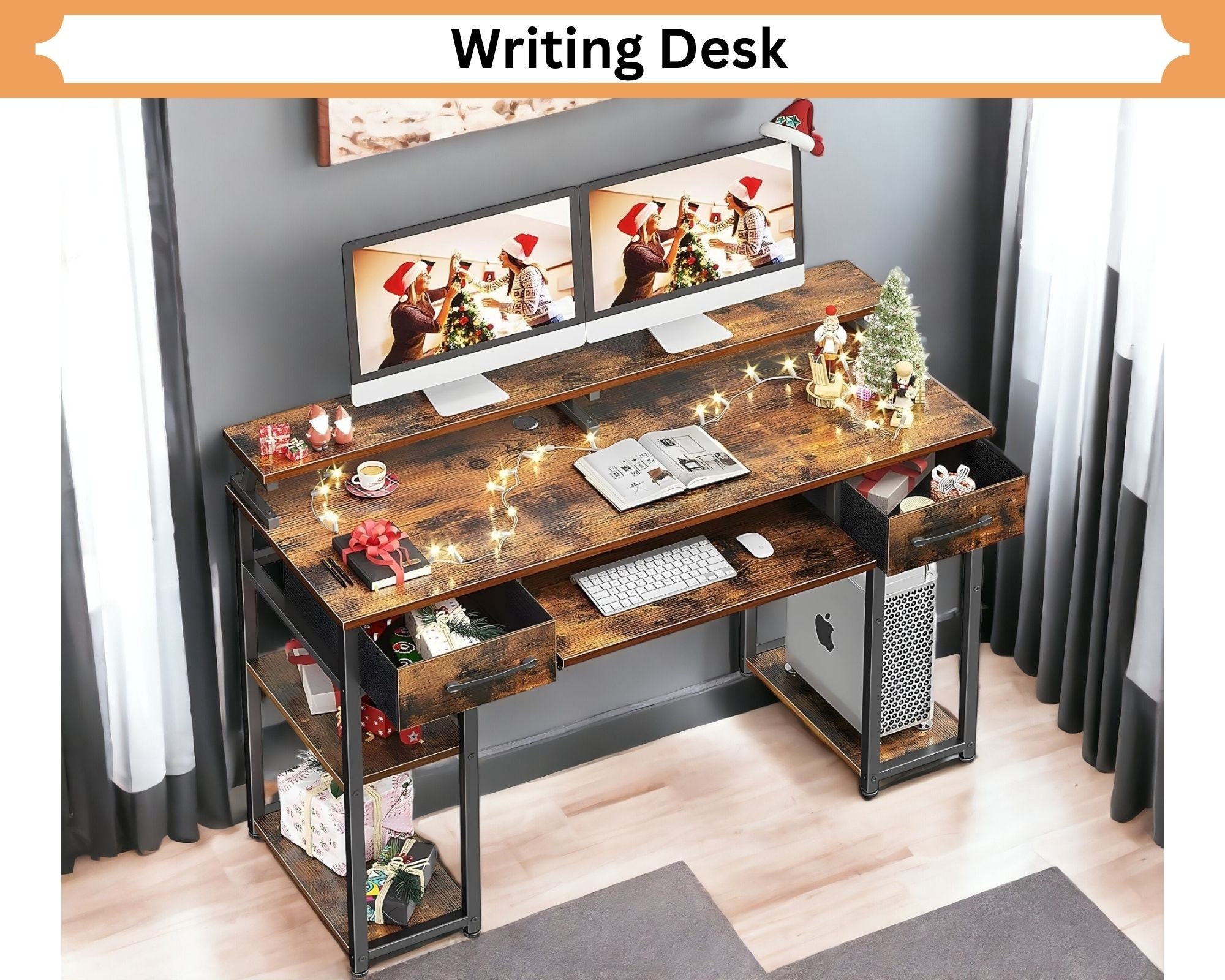 Need Folding Desk, Small Computer Desk Made of Wood Materials, PC Table,  Office Table, Work Table, Dining Table for Home, Office, Picnic, Garden, 80  x 40 cm, White : : Home & Kitchen