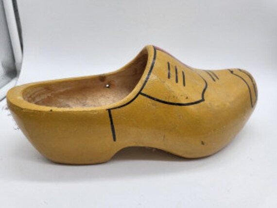 Collectible Handcrafted Dutch Clogs - Solid Wood … - image 6