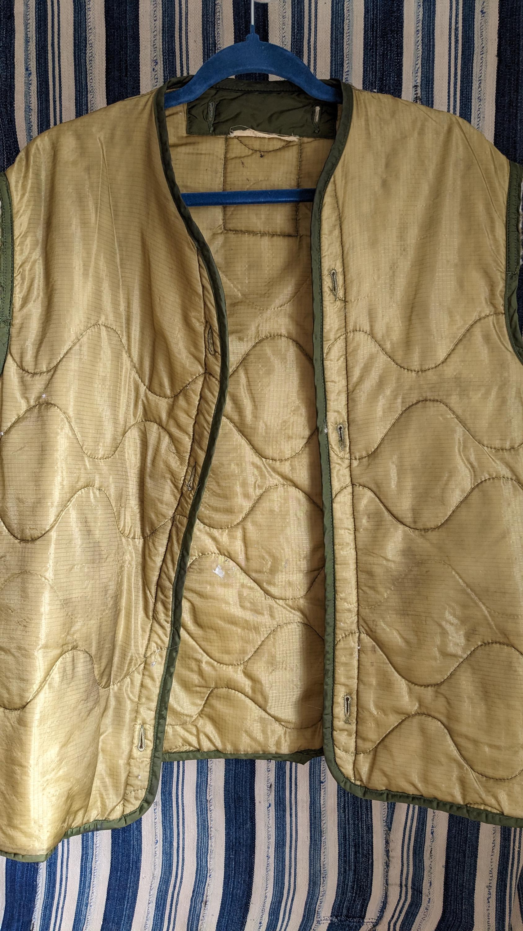 Military Liner Vest - Etsy Military Liner Vest - Etsy