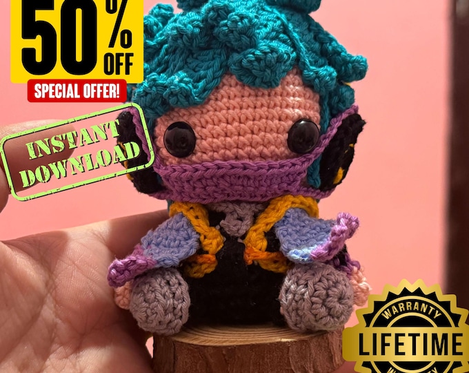 Sett Crochet Pattern: League of Legends Amigurumi Doll (PDF Pattern) Etsy