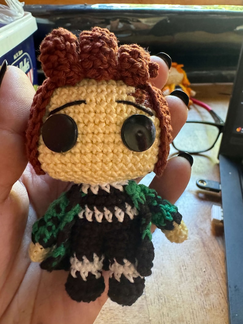 Tanjiro Easytofollow Crochet Pattern Demon Slayer Anime DIY Amigurumi