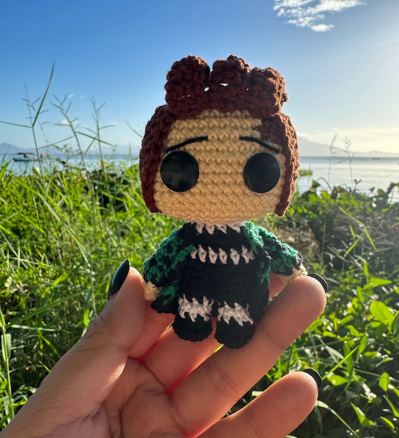 Tanjiro Easytofollow Crochet Pattern Demon Slayer Anime DIY Amigurumi