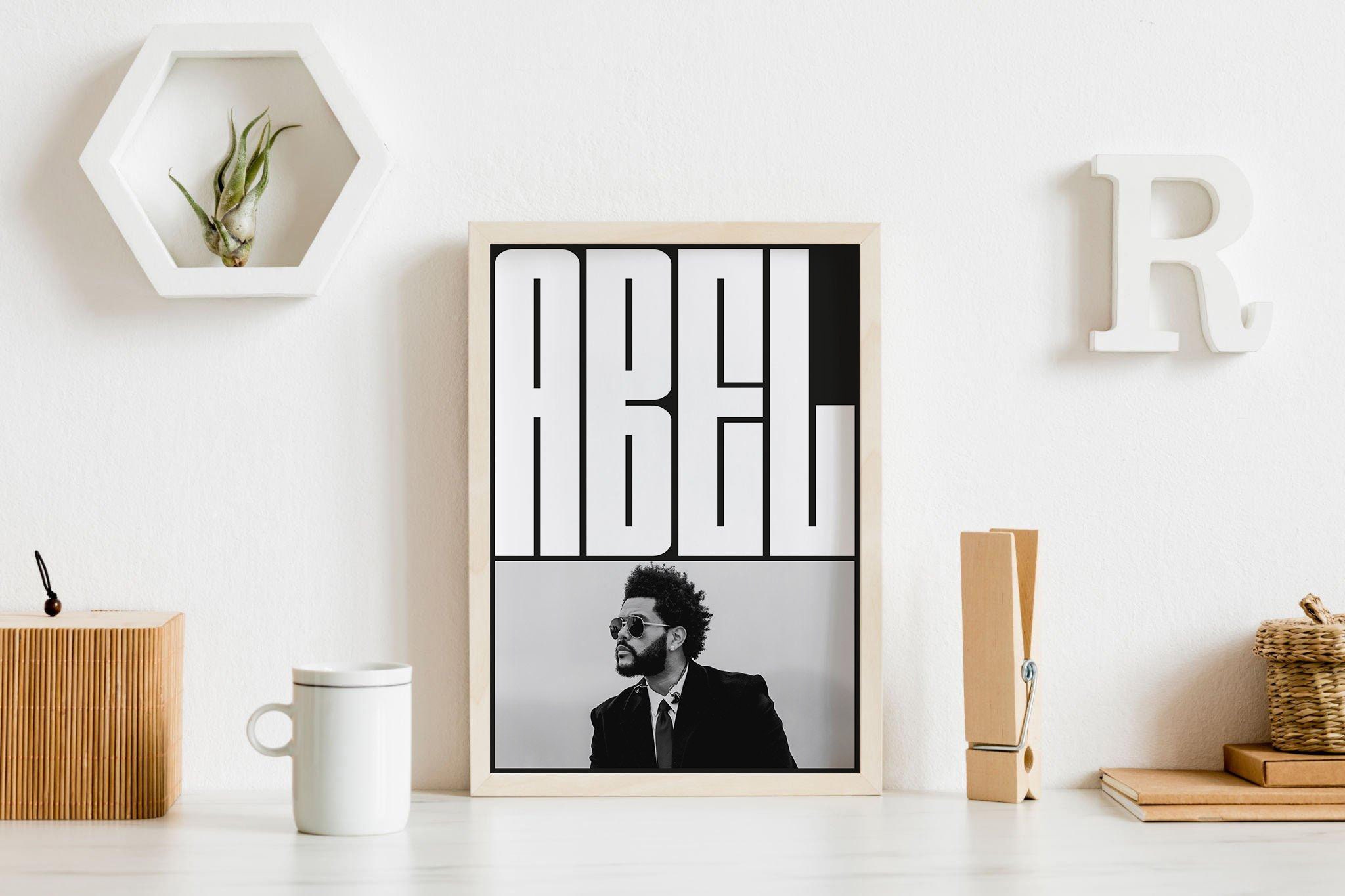 The Weeknd Poster Set of 2 the Weeknd Wall Art the Weeknd Poster Wall