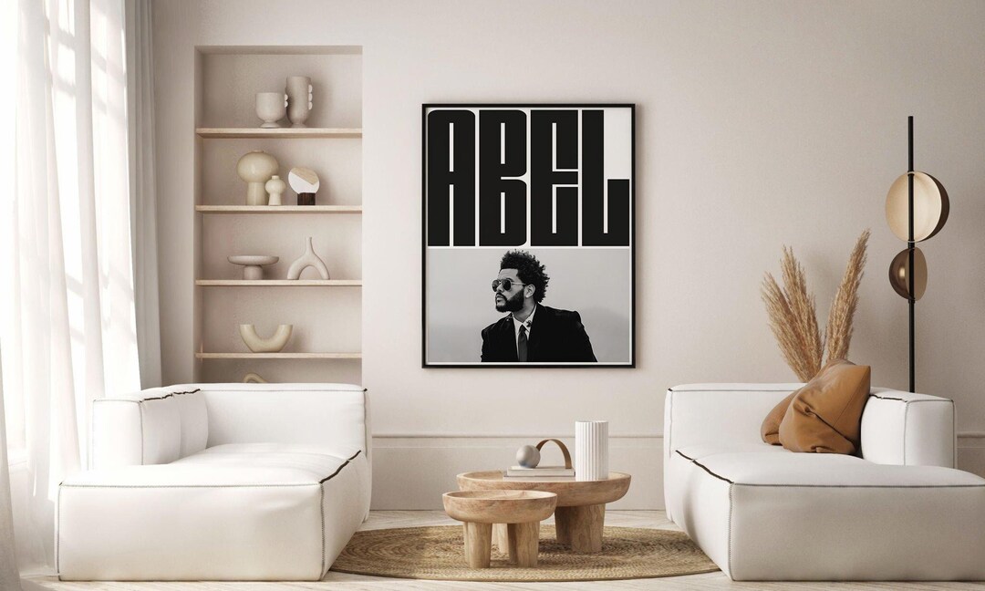 The Weeknd Poster Set of 2 the Weeknd Wall Art the Weeknd Poster Wall
