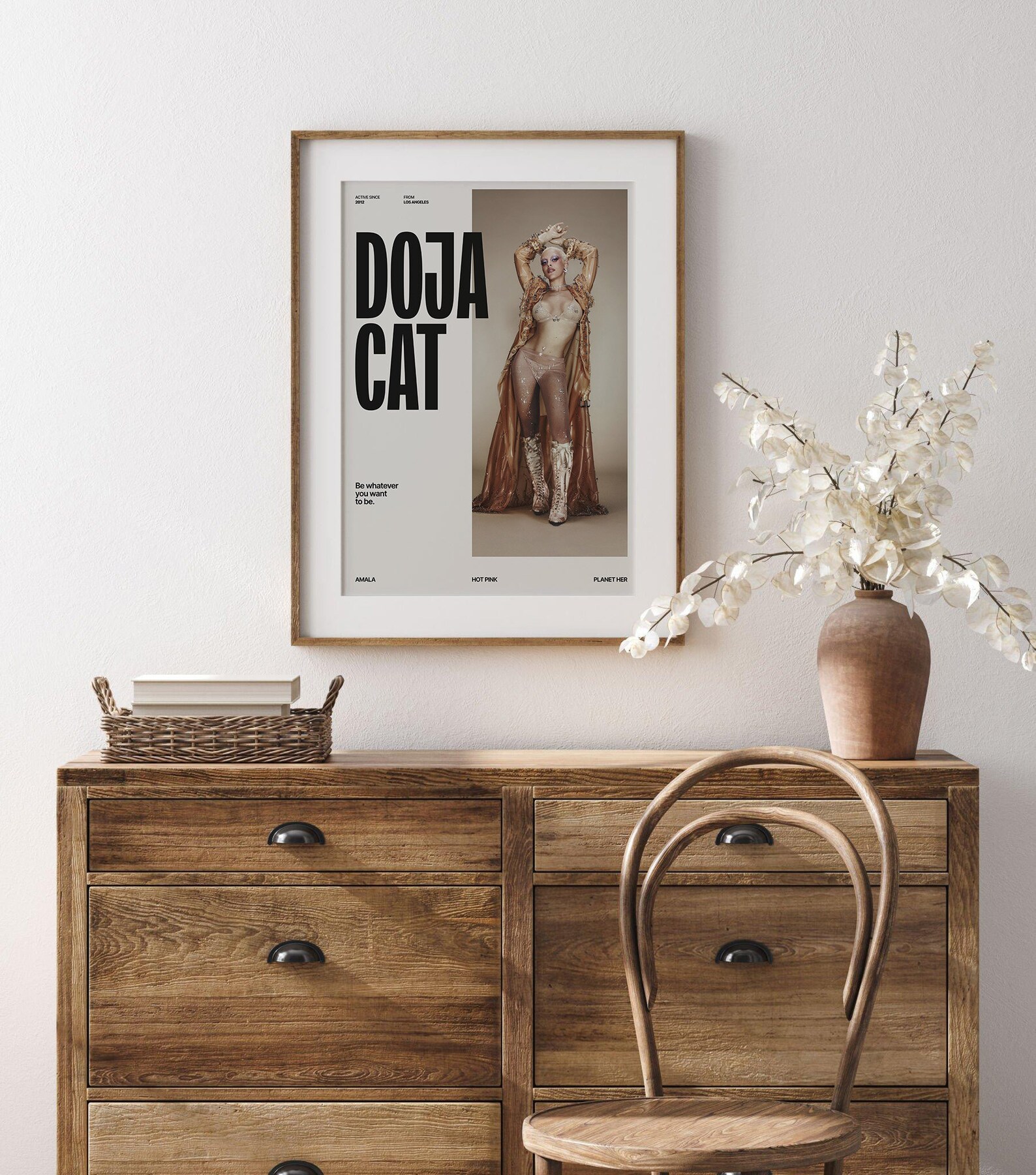 Doja Cat Wall Art Poster Doja Cat Singer Poster Wall Art Doja Etsy