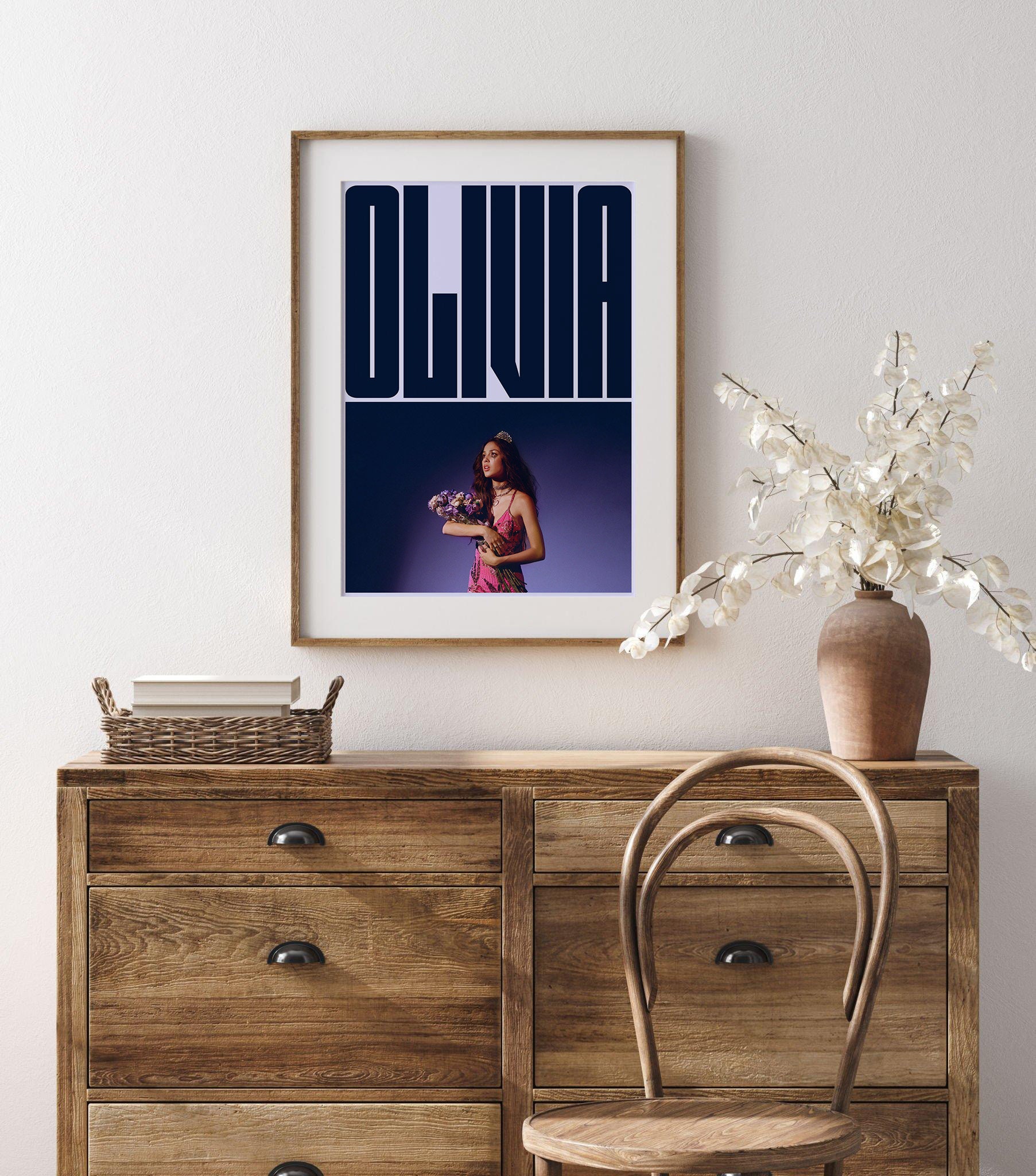 Olivia Rodrigo Poster Wall Art Olivia Rodrigo Poster Designed &amp; Sold By ...