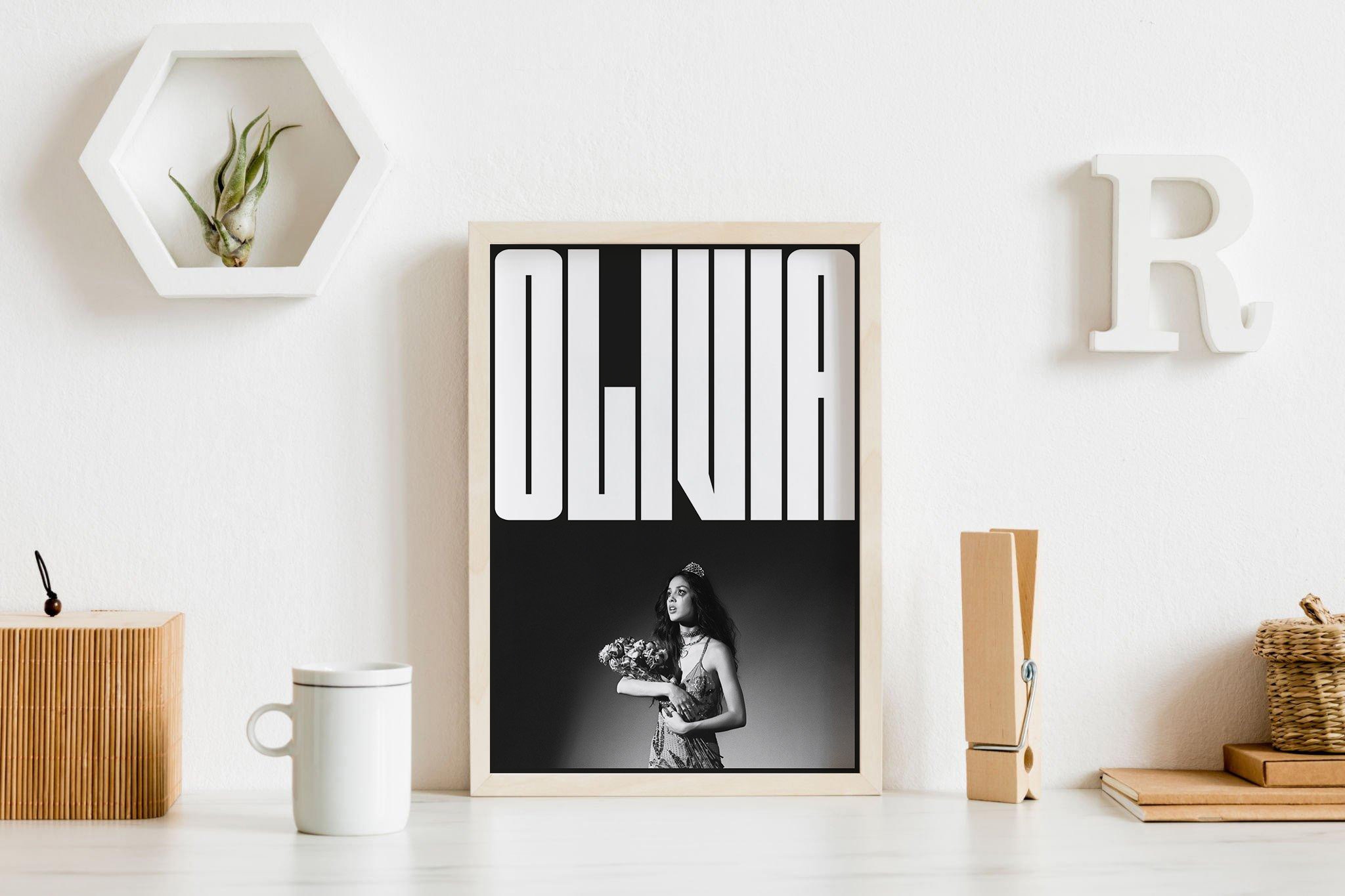 Olivia Rodrigo Poster Wall Art Olivia Rodrigo Poster Designed &amp; Sold By ...