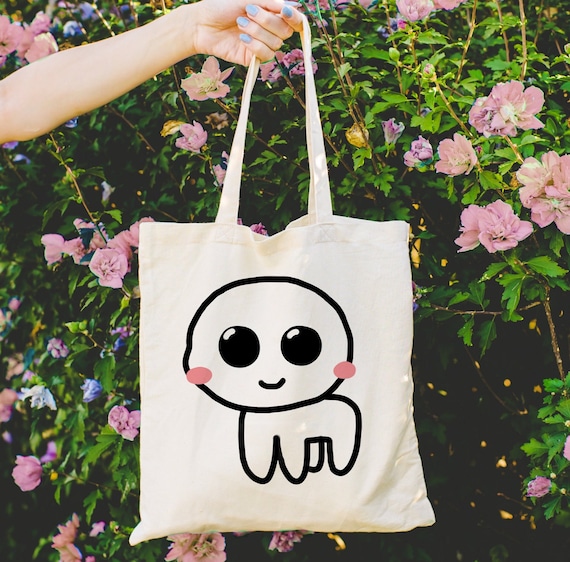 Tbh autism creature tote bag. 100% cotton canvas tote bag. Actually autistic, autism awareness/ acceptance, neurodiversity.