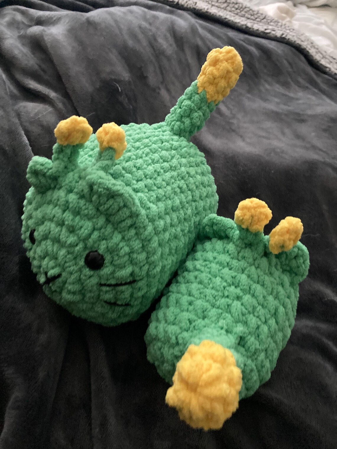 Crochet Alien Cat Plushie Gnarpy Amiguruimi Handmade Free Shipping ...