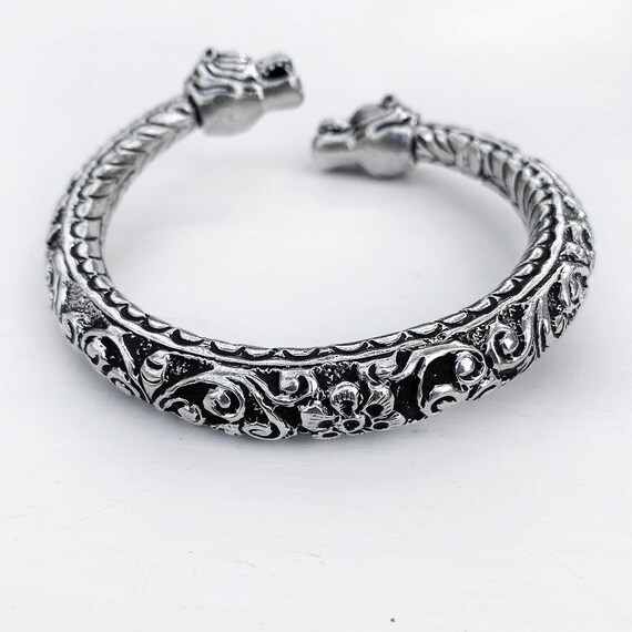 Double Tiger Bangle for Men and Women,double Jaguar Panther