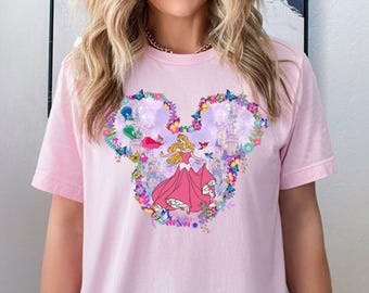 Sleeping Beauty Aurora Shirt, Disney Aurora Shirt, Disney Sleeping Beauty Shirt, Disney Princess Shirt, Disneyland Shirt, Magic Kingdom Tee
