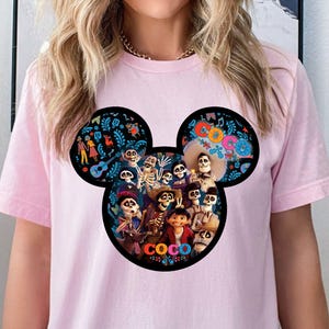 Coco Disney Shirt, Disney Coco Characters Shirt, Coco Pixar Animation Studios Shirt, Miguel Rivera - Héctor - Ernesto de la Cruz Shirt