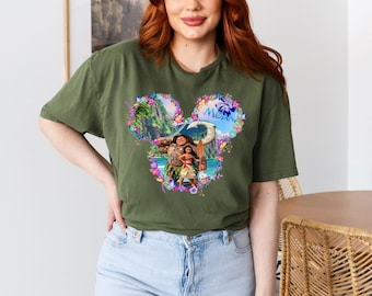 Moana and Maui Shirt, Disney Moana Shirt, Disney Princess Moana Shirt, Princess Moana Island Girl Shirt, Disney Moana and Maui Shirt