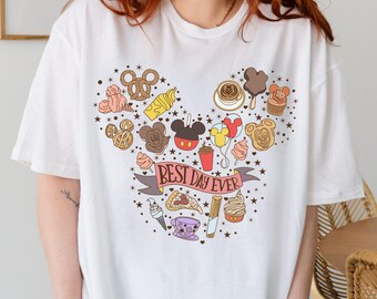 Disney Best Day Ever Shirt, Disney Snacks Shirt, Disney Snacks Travel Shirt, Disney I'm Here For The Snacks Shirt, Mickey Ears Snacks Shirt