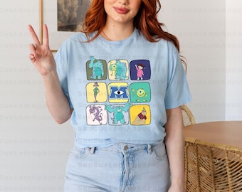 Disney Monster Shirt, Sully and Mike Wazowski Shirt, Monster Inc Shirt, Mike and Sully Monsters Shirt, Disney Monster University Shirt