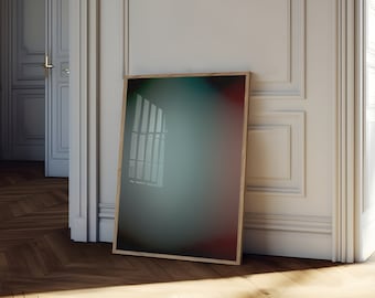 Farbverlauf Aura Wandkunst - Printable