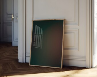 Farbverlauf Aura Wandkunst - Printable Download
