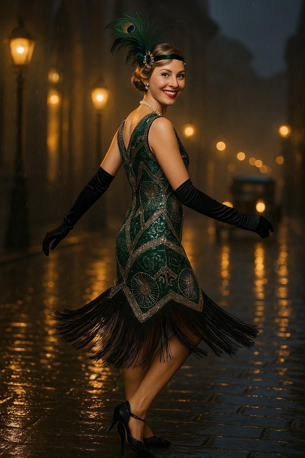 Flapper Dress Green - Etsy UK Flapper Dress Green - Etsy UK