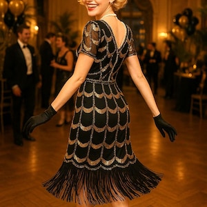 plus size cheap gatsby sequin gatsby dress 1920s Plus Size Flapper Dresses, Gatsby Dresses, Flapper Costumes