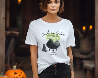 Camiseta Hocus Pocus, Camisa de Halloween, Hermanas Sanderson, Camisa de Otoño