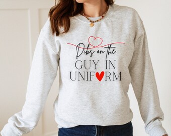 Regalo de esposa bombero, línea roja delgada, sudadera de bombero, novia bombero, bombero divertido, regalo de esposa de fuego, regalo de esposa de bombero