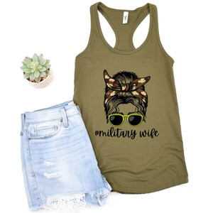 Soldier Wife Tank, Military Wife Shirt, soldier wife gym shirt