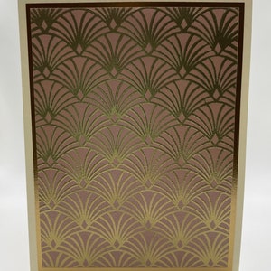 NEW AND IMPROVED! Art Deco Notecards, Set of 6