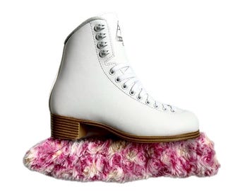 Gradient Rose Skate Soakers: Ice, Figure, Hockey Blade Covers (EU 28-38)