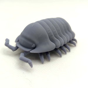 3D Printed Isopod - Rubber Ducky Unpainted- 60mm
