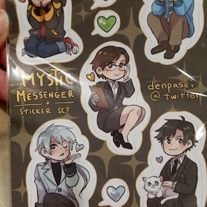 Mystic Messenger sticker set