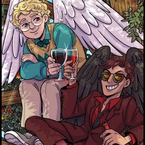 Good Omens print